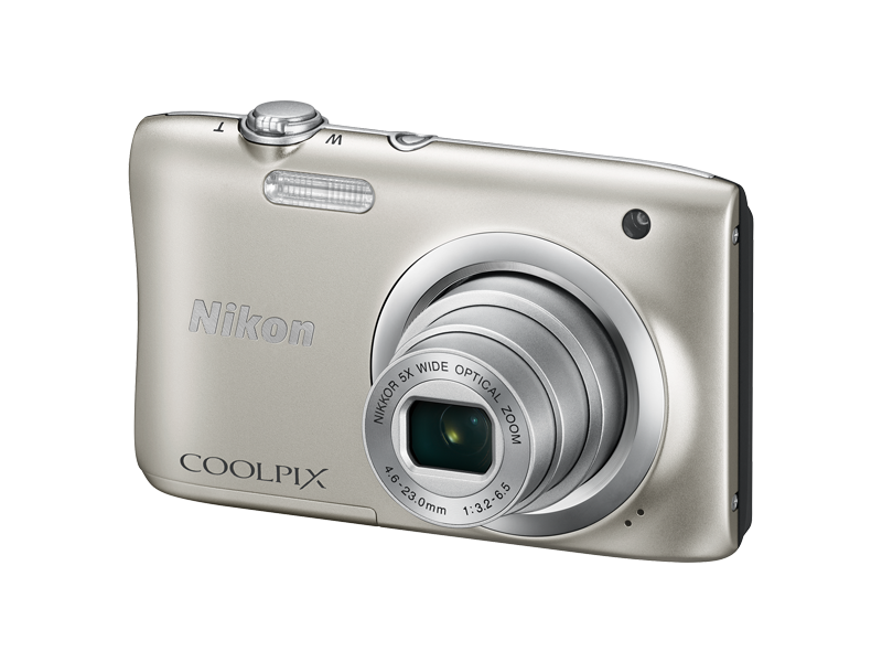 Nikon COOLPIX A100 compact Digital Camera - (Silver)