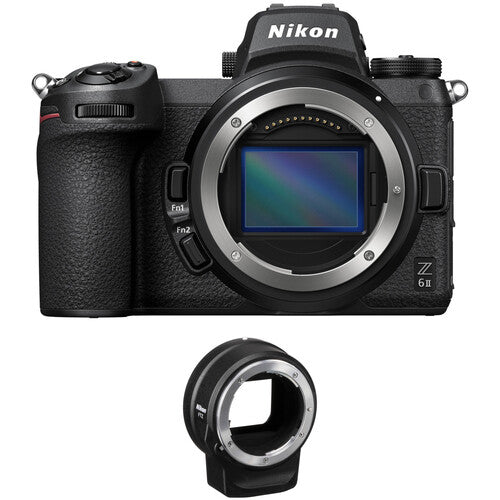 Nikon Z 6II Mirrorless Digital Camera (Body Only) with FTZ Adapter Kit