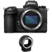 Nikon Z 6II Mirrorless Digital Camera (Body Only) with FTZ Adapter Kit