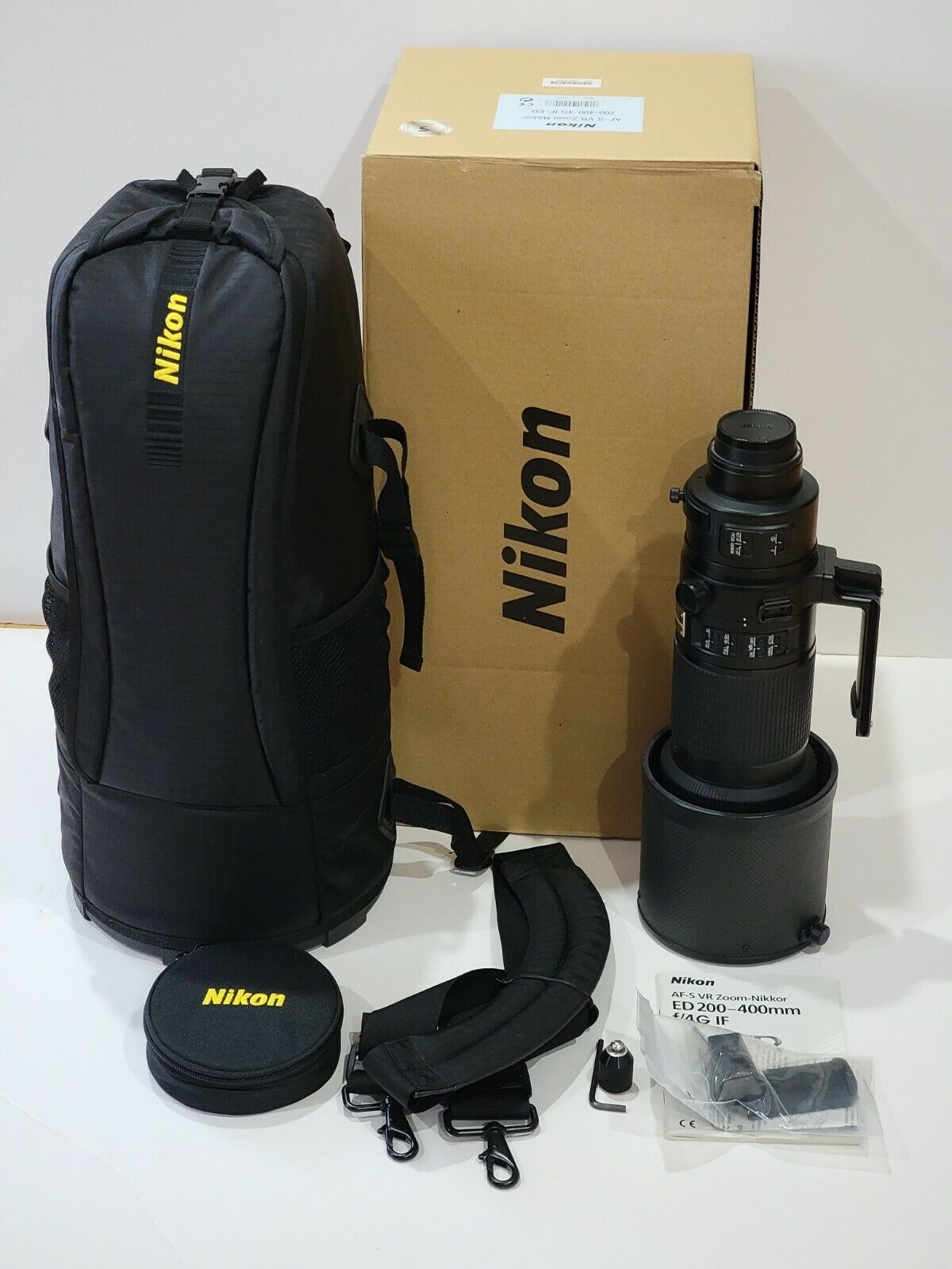 Nikon AF-S 200-400mm VR Lens f⁄4G ED Nikkor II | NIKKOR IF-ED G