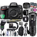 Nikon D610 DSLR Camera w/ Nikon 50mm 1.8D, Sigma 150-600mm OS HSM, Flash, Tripod, Backpack, Filters, 2x Sandisk 64GB Cards Supreme Package