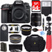 Nikon D7500 20.9MP Digital SLR Camera + Sigma 18-250mm Macro Lens &amp; Accessory Bundle