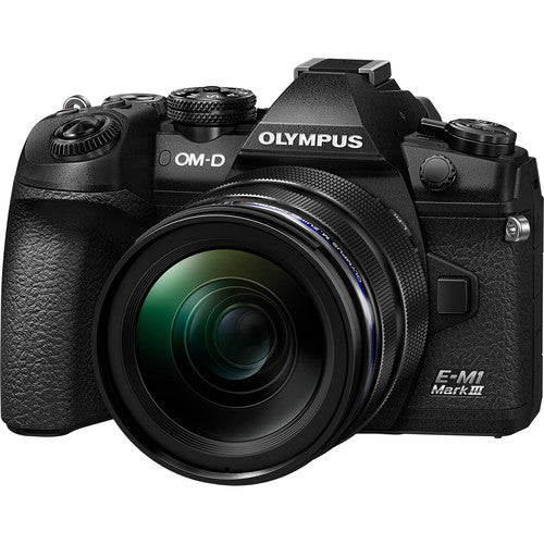 Olympus OM-D E-M1 Mark III Mirrorless Digital Camera with 12-40mm