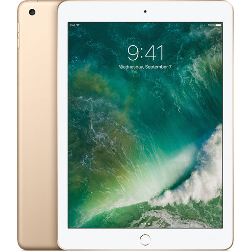 Apple 9.7&quot; iPad (2017, 128GB, Wi-Fi Only, Gold)