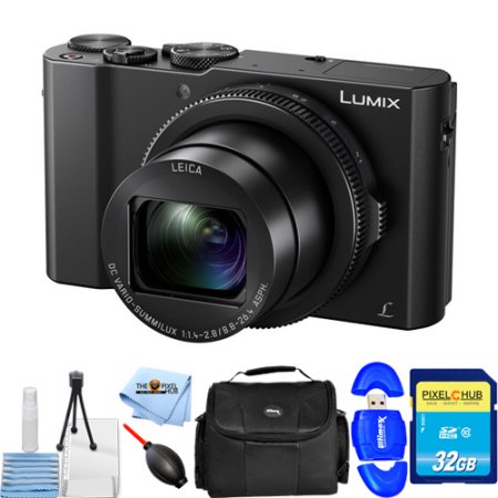 Panasonic Lumix DMC-LX10 20.1MP Digital Camera STARTER BUNDLE