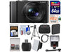 Panasonic Lumix DMC-LX10 4K Wi-Fi Digital Camera with 64GB Card + Battery + Case + Tripod + Flash + Kit
