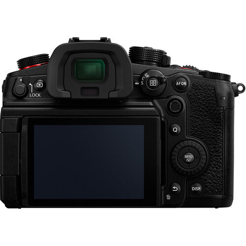 Panasonic Lumix GH6 Mirrorless Camera Body, Bundle with 512GB CFexpress Type-B Memory Card, Backpack, 2x Battery, Dual Charger, Strap, Mic, Tripod, Screen Protector, SD Card Case, Cleaning Kit