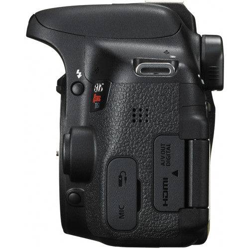 Canon EOS Rebel T6i/800D DSLR Camera with 18-55mm | Tamron AF 70-300mm F/4-5.6 Di LD Macro Lens Bundle