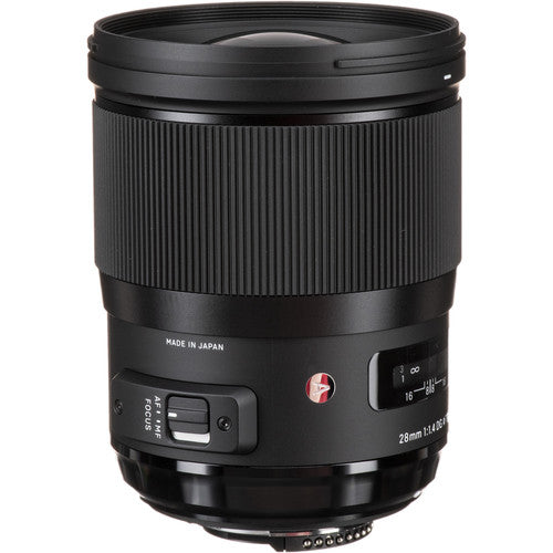 Sigma 28mm f/1.4 DG HSM Art Lens for Nikon F