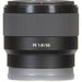 Sony FE 50mm f/1.8 Lens USA