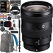 Sony E 16-55mm F2.8 G Lens SEL1655G Standard Zoom for APS-C E-Mount Cameras Bundle with 67mm Deluxe Photography Filter Kit, Deco Gear Backpack Case and Accessories