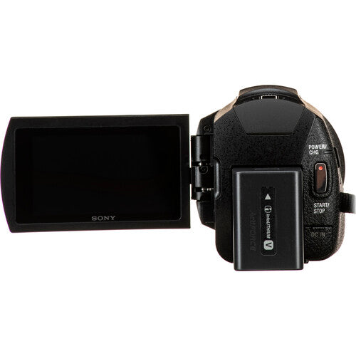 Sony FDR-AX43A UHD 4K Handycam Camcorder with 2x 32GB MCs Essential Video Bundle - NJ Accessory/Buy Direct & Save