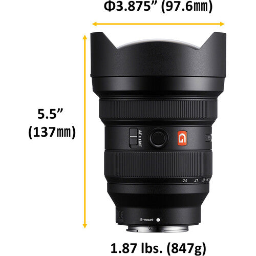 Sony FE 12-24mm f/2.8 GM Lens - NJ Accessory/Buy Direct & Save