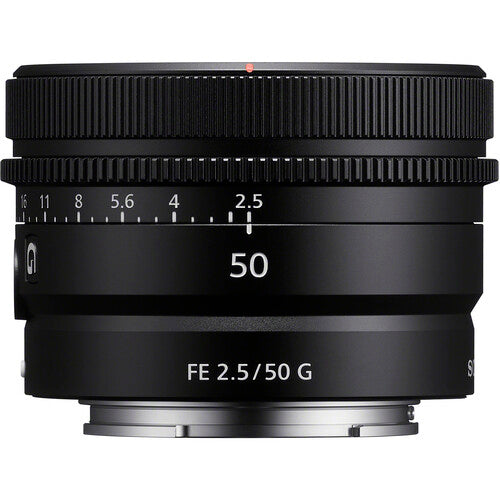 Sony FE 50mm f/2.5 Ultra-Compact G Lens with Tripod Kit