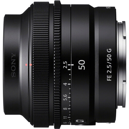 Sony FE 50mm f/2.5 Ultra-Compact G Lens with Tripod Kit