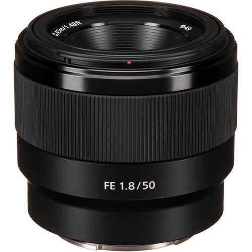 Sony FE 50mm F1.8 Full-frame Prime E-Mount Lens + 64GB Ultimate Kit