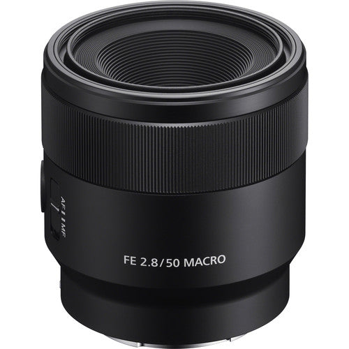 Sony FE 50mm F/2.8 Macro E-Mount Lens with Essential Accessories Kit