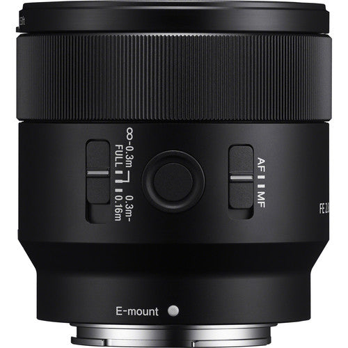 Sony FE 50mm F/2.8 Macro Lens for E-Mount Cameras - Bundle With 55mm Filter Kit, Cleaning Kit, Capleash II