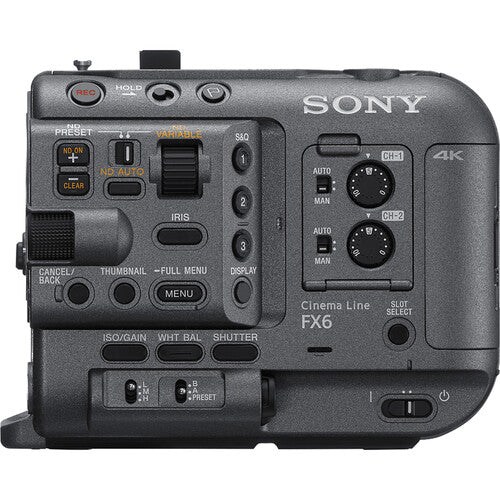 Sony FX6 Full-Frame Cinema Camera (Body Only), USA NTSC