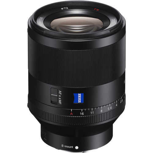 Sony Planar T* FE 50mm F1.4 ZA Lens With Zoom Li-on X R2 TTL Flash Kit