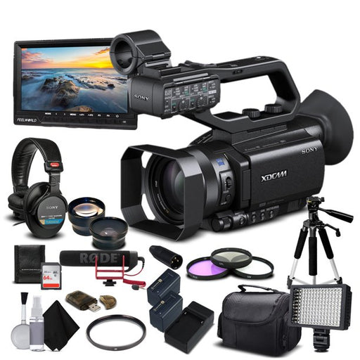 Sony PXW-X70 Professional XDCAM Compact Camcorder Starter Bundle - NJ Accessory/Buy Direct & Save