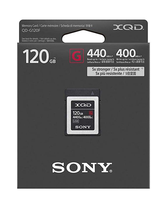 Sony 120GB G Series XQD Memory Card