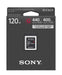 Sony 120GB G Series XQD Memory Card