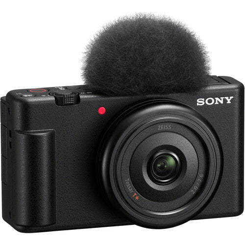 Sony ZV-1F Digital Camera with 72'' Monopod, 64GB Sandisk Ultra PLUS Memory Card, Carrying Case BUNDLE - NJ Accessory/Buy Direct & Save