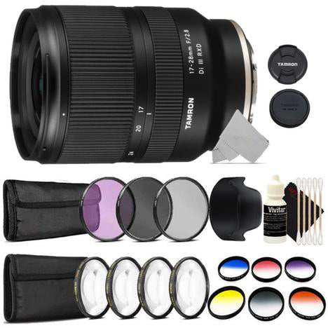 Tamron 17-28mm F/2.8 Di III RXD Lens For Sony E + Filter Accessory Kit