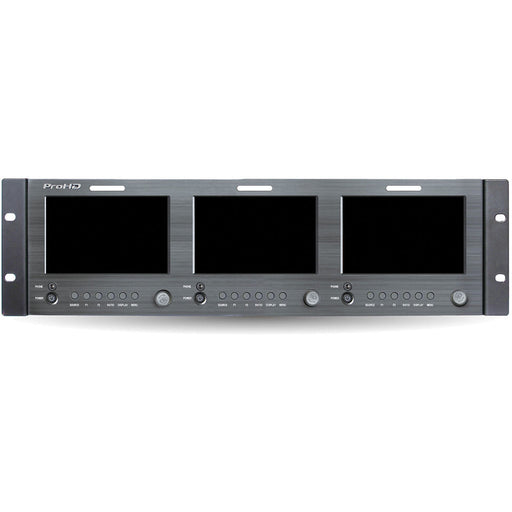 JVC Triple 5" Rack Display Monitor With HDMI