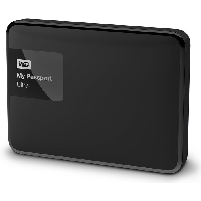 WD 1TB My Passport Ultra USB 3.0 Secure Portable Hard Drive (Black)