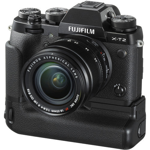 Fujifilm X-T2 Mirrorless Digital Camera with 18-55mm Lens and Battery Grip Kit & Wireless Remote Control